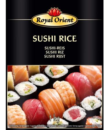 Buy Royal Orient Sushi Rice (2 Pack 1 KG Each) - Premium Quality for Perfect Sushi | International Shipping Available - Buy Online on GoSupps.com