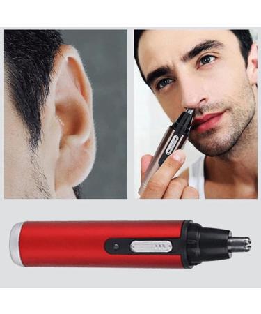 USB Rechargeable Nose Hair Trimmer - Safe & Effective Men's Grooming Tool for Easy Hair Removal - Buy Online on GoSupps.com