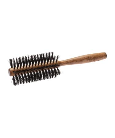 Nippes Solingen Rundsbrush 8 Terhig 48 mm |High quality bristle mixture made of horsehair and nylon |Four area handle made of beech |Perfect for style and shapes of curls and waves round brush |Rosshaar nylon |beech