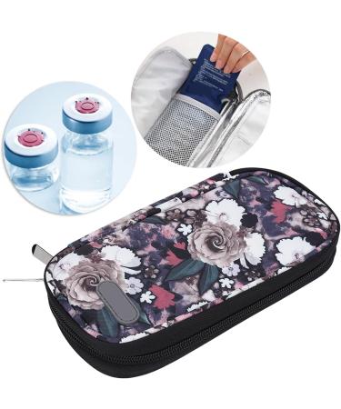 Insulin Cooler Travel Case - Multilayer Lightweight Portable Medicine Cooling Bag (Gray) - Buy Online on GoSupps.com