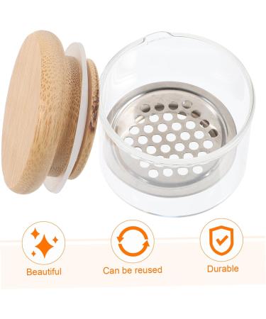 Housoutil Nail Art Brush Cup Acrylic Nail Supplies Dappen Dish for Acrylic Nails Nail Powder Holder Nail Cups Nail Dish Cup Manicure Nail Cup Manicure Nail Dish Glass Tool Liquid - Buy Online on GoSupps.com