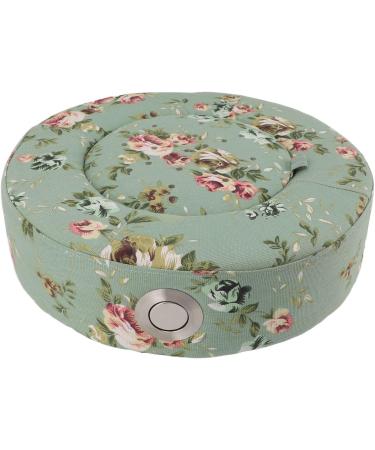 Buy Home Moxa Board with Adjustable Temperature & 360 Rotation - Large Moxibustion Cushions for Meditation (Floral Green) - International Shipping Available - Buy Online on GoSupps.com