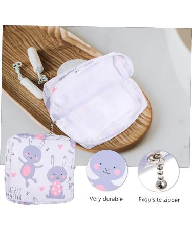 Lurrose 8-Piece Women's Makeup & Period Organizer Bags Set - Travel-Ready Multi-Color 13x13cm x 2PCs - Buy Online on GoSupps.com