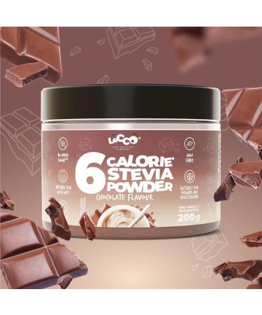 Locco Flavour Powder 200g | Low Calorie Vegan Keto Powder with Stevia | Sugar-free Chocolate Flavour Powder | Natural Aromas | 6 Calories and 0g Fat per Serving - Buy Online on GoSupps.com