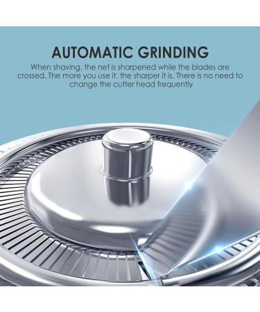 Universal Replacement Cheese Heads for Men - 9-Head Electrorasier Attachments for Body Hair Removal - Buy Online on GoSupps.com