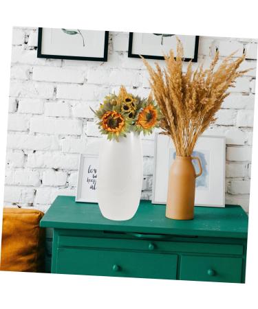 Zerodeko Flower Arrangement Supplies Vintage Small Mirror Round Decor for Home Bulldog Figurine Bridal Bouquets Small Rope Basket Round Wooden Wall Decor Boho Props Sunflower - Buy Online on GoSupps.com