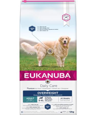 Eukanuba Adult Daily Care Overweight or Sterilized Adult Dogs For All Breeds Chicken 12kg