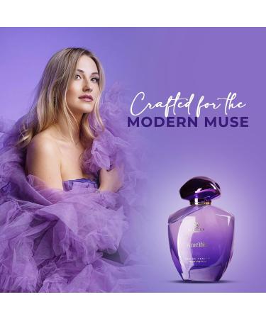 Carltons Londons Women Eau De Parfum AME'THIS - 100ml Sandalwood Cedar Orange Sage scents I Luxury Perfume for women - Buy Online on GoSupps.com