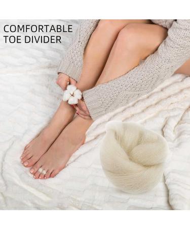 Soft & Comfortable Toe Splitter: Sweat Absorbing Overlapping Toe Separator - Breathable Toe Clip Pad for Corns & Calluses - 1 Fl Oz - Buy Online on GoSupps.com