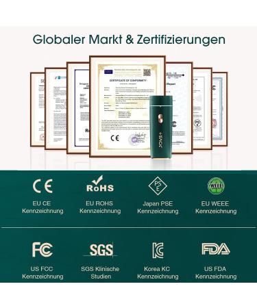 Jovs Dora IPL Hair Removal Device - Painless & Permanent Laser for Men & Women | 5 Modes Unlimited Use Fast Flash - Perfect Gift in Emerald Green - Buy Online on GoSupps.com