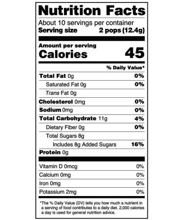 YumEarth Organic Pops - Assorted Flavors, 20 Pops (4.2 oz) - Natural Candy Treats - Buy Online on GoSupps.com
