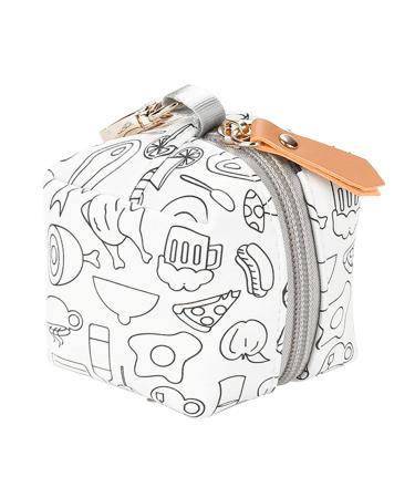 Aibyk's pacifier holder ETUI PU-Schnuller-holder bag of protective pacifier storage container to keep the pacifier clean and hygienic line body