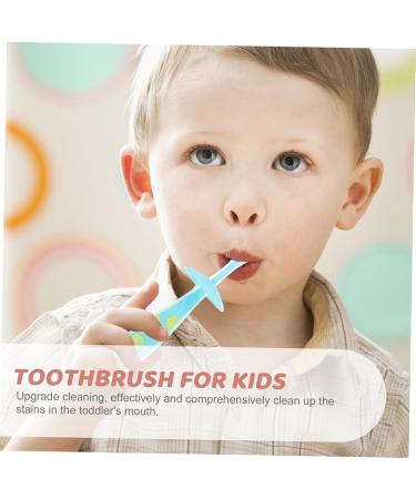 Minkissy 5-Pack Children's Toothbrush & Bite Toy Set | Soft Fur Detergent for Newborns & Milk Teeth Care - Buy Online on GoSupps.com