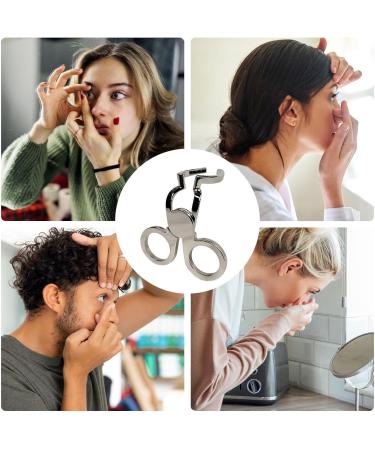 Eye Lens Insertion Tool Contact Lens Wearing Aid Eyelid Stretcher for Lens Application Contact Applicator Tweezers Soft Lenses Clips Contact Remover Remover Inserter Device Handler for Travel - Buy Online on GoSupps.com