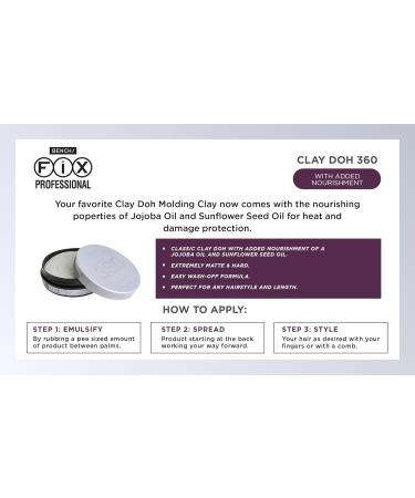 Buy Bench Fix Hair Styling Products - Silver Clay Doh 360 | International Shipping Available - Buy Online on GoSupps.com