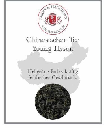 Lerbs & Hagedorn Lerbs & Hagedorn Young Hyson Green Tea - Fine Flavour - 1.5 kg (approx 122 L) - Light Green