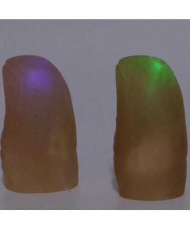 LED Finger Lamps Easy to Use Simulation Design Thumb Lamp Vivid PVC for Halloween (Colorful) - Buy Online on GoSupps.com