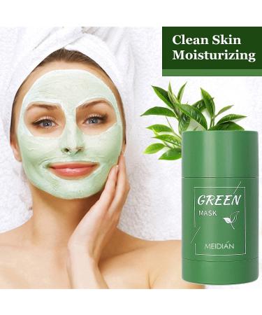 PECKIA Green Tea Mask Stick for Face (2PCS) | Blackhead Remover with Green Tea Extract | Purifying, Deep Pore Cleansing, Moisturizing & Brightening | For All Skin Types - Buy Online on GoSupps.com