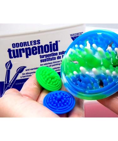 Mini Brush Cleaner for Oil Painters (5-Pack) | Mineral Solvent & Turpentine Compatible - Buy Online on GoSupps.com