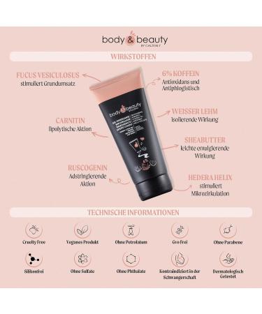 CALZITALY Anticellulite Treatment: Body Shaping Pajamas Firming Gel & Caffeine Body Mask - SM Pack with Pink Pajamas for Optimal Skin Tightening - Buy Online on GoSupps.com