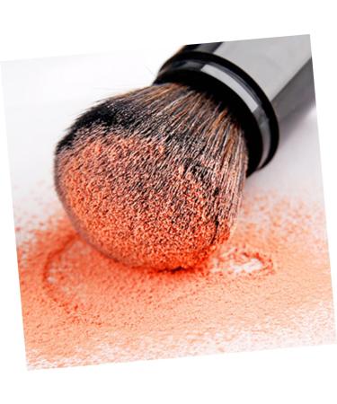 Beatifufu Cosmetic Supplies Makeup Highlighters for Face Portable Powder Brush Face Highlighter Contouring Face Brush Travel Powder Brush Makeup Foundation Makeup Brush Powder Puff 8.3x3.3cm Black - Buy Online on GoSupps.com