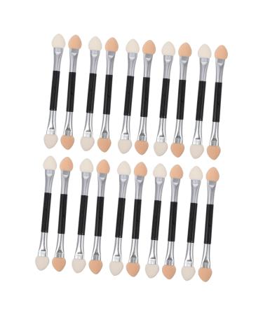 Hemoton 60 Pcs Latex Eye Shadow Stick Eye Shadow Applicator Double-ended Eyeshadow Eye Shadow Sponge Eyeshadow Brush Makeup Applicator Dual Sides Eyeshadow 7.5cmx3pcs Assorted Colorx3pcs