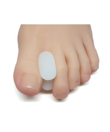 ZenToes 6 Pack Gel Toe Separators with No Loop for Bunions and Corns - Corrector Pads Provide Bunion Relief and Prevent Toe Rub (Large) Large (Pack of 6) - Buy Online on GoSupps.com
