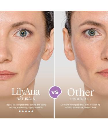 LilyAna Naturals Face Cream 1.7oz and Caffeine Eye Cream 1oz Bundle - Buy Online on GoSupps.com