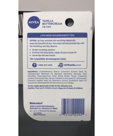 Nivea Lip Van Buttercream 17 oz | International Shipping | Best Moisturizing Lip Care - Buy Online on GoSupps.com