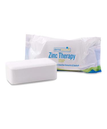 Dermaharmony Set of 5 2% Pyrithione Zinc Bar Soap 4 oz - For Skin Conditions like Seborrheic Dermatitis & Dandruff - Buy Online on GoSupps.com