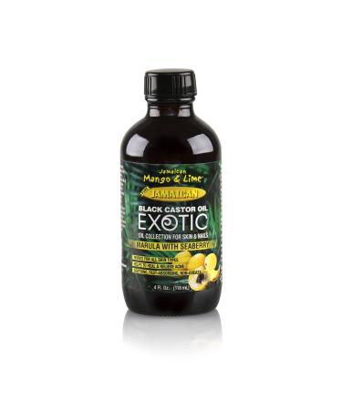 Jamaican Mango and Lime Black Castor Oil  Marula with Seaberry  4 Ounce Marula with Seaberry 4 Ounce - Buy Online on GoSupps.com