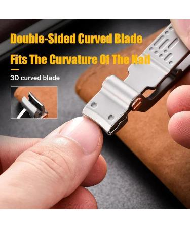 LearnLyrics Anti-Splash Nail Clippers Stainless Steel Nail Clippers Ergonomic Design Long Lever Nail Portable Nail Nail Care Tools for U - Buy Online on GoSupps.com