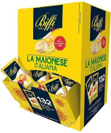 Buy Salsa Biffi Kit - Mayonnaise & Ketchup Monoportion Sauces | 264 Packs of 10g - International Shipping Available - Buy Online on GoSupps.com