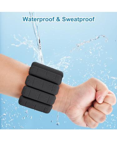 EU-Patient Portable Weight Cuffs - Set of 2 (0.5kg & 1kg) | Stylish Ankle Weights for Yoga Dance Aerobics Running - Perfect for Men & Women - Buy Online on GoSupps.com