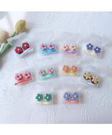 Buy Xming Take 1 Shot Glasses Case for Students - Trumpet Hyuna Flowers Myopia Invisible Box (Color: A) - International Shipping Available - Buy Online on GoSupps.com