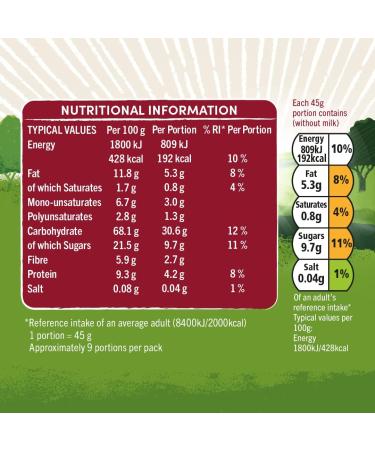 Jordans Country Crisp Red Velvet Ltd Ed | Breakfast Cereal | Vegetarian | 6 PACKS of 400g Red Velvet 400G (Pack of 6) - Buy Online on GoSupps.com