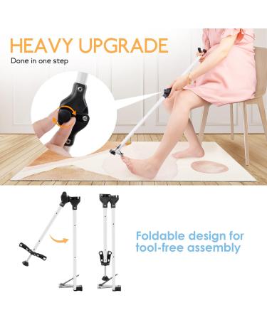 ILOKNZI Foldable Long Handle Toenail Clippers for Seniors & Patients - Wide Jaw Opening, 60CM - Buy Online on GoSupps.com