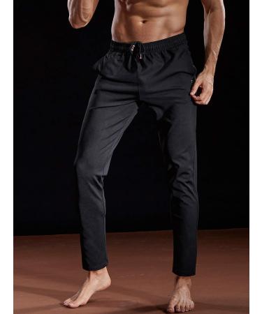NELEUS Men's Black Workout Athletic Running Tapered Pants Medium Tapered 7006 - Buy Online on GoSupps.com