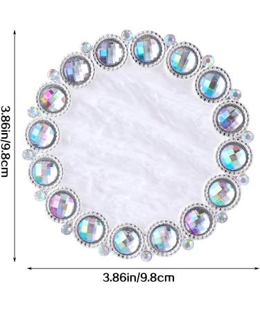 Buy Resin Nail Art Palette - Agate Display Board & Jewel Pattern Nail Polish Holder for Salon | International Shipping Available - Buy Online on GoSupps.com