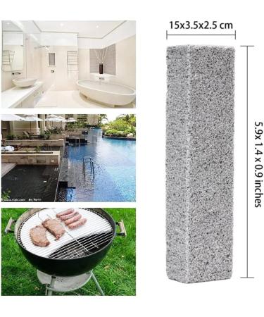 yuoseg 6 Pack Pumice Stone Toilet Bowl Clean Brush Remove Toilet Bowl Hard Water Rings Calcium Buildup and Rust Suitable - Buy Online on GoSupps.com