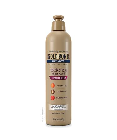 Gold Bond Radiance Renewal Oil-Infused Cream 10 oz, with Essential Oils