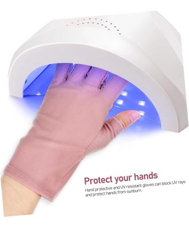 Healeved 4 Pairs Uv Gloves Uv Sun Protection Gloves Manicure Gloves Anti Uv Gel Nail Gloves Nail Art Supplies Uv Protection Gloves Gel for Nails Anti Gloves Anti-uv Cotton Accessories - Buy Online on GoSupps.com
