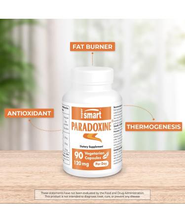 Supersmart Paradoxine 40mg - Grains of Paradise Extract - 12.5% 6-Paradol - Antioxidant & Fat Burner - 90 Capsules - Buy Online on GoSupps.com