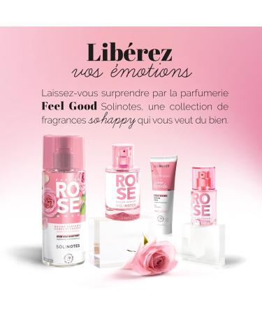 SOLINOTES Rose Perfume for Women - Eau De Parfum | Delicate Floral and Soothing Scent - Made in France - Vegan - 1.7 fl.oz - Buy Online on GoSupps.com