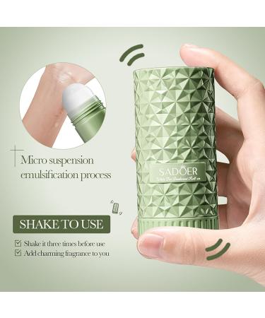 White Tea Roll-On Fragrance Body Oil for Women & Men - Long Lasting Refreshing Quick-Drying Odor-Eliminating - Buy Online on GoSupps.com