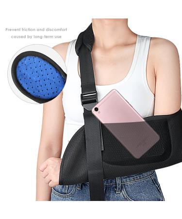 1 x Adjustable Mesh Arm Sling with Foam Padding Arm Support Shoulder Support Aid Suitable for - Buy Online on GoSupps.com