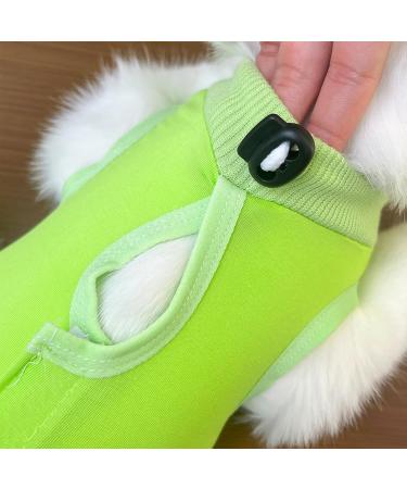 YOLHAMY CATE-RESIVE Yellow Kitten Suit - Post-Op Recovery Anti-Lick Wound Protection Elisabethan Collar Alternative Size M Green - Buy Online on GoSupps.com