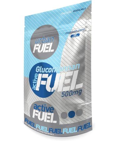 Urban Fuel Active Glucomannan Konjac Fibre 500mg | 180 Capsules - Double Strength | 1 Pack 180 Count - Buy Online on GoSupps.com