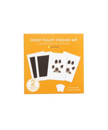 Pearhead Pet Ink Print 2 Pack Pet Ink Pad, Black
