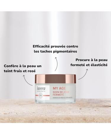 lavera MY AGE Firming Day Care - Day cream against pigmentation - for mature skin - gives tone & elasticity - vegan - Naturkosmetik - 50 ml - Buy Online on GoSupps.com
